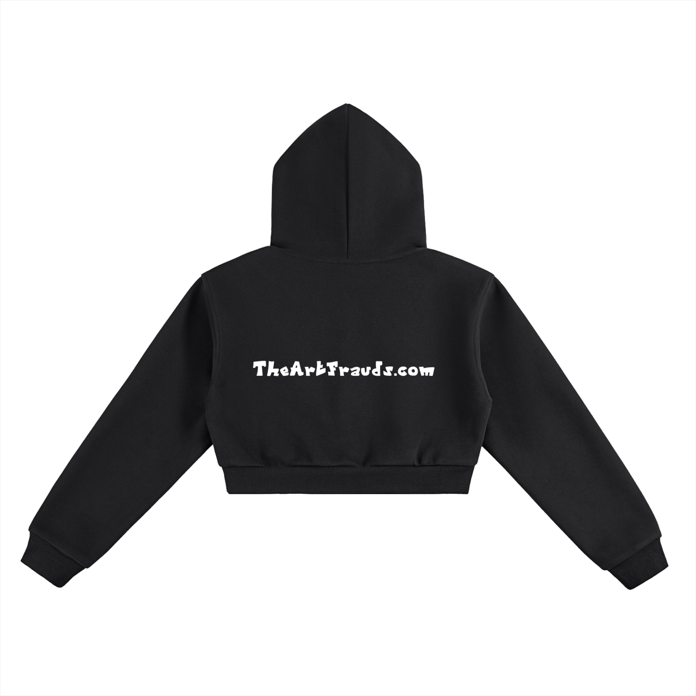 Womens Cheetah Cropped Hoodie - The Art Frauds