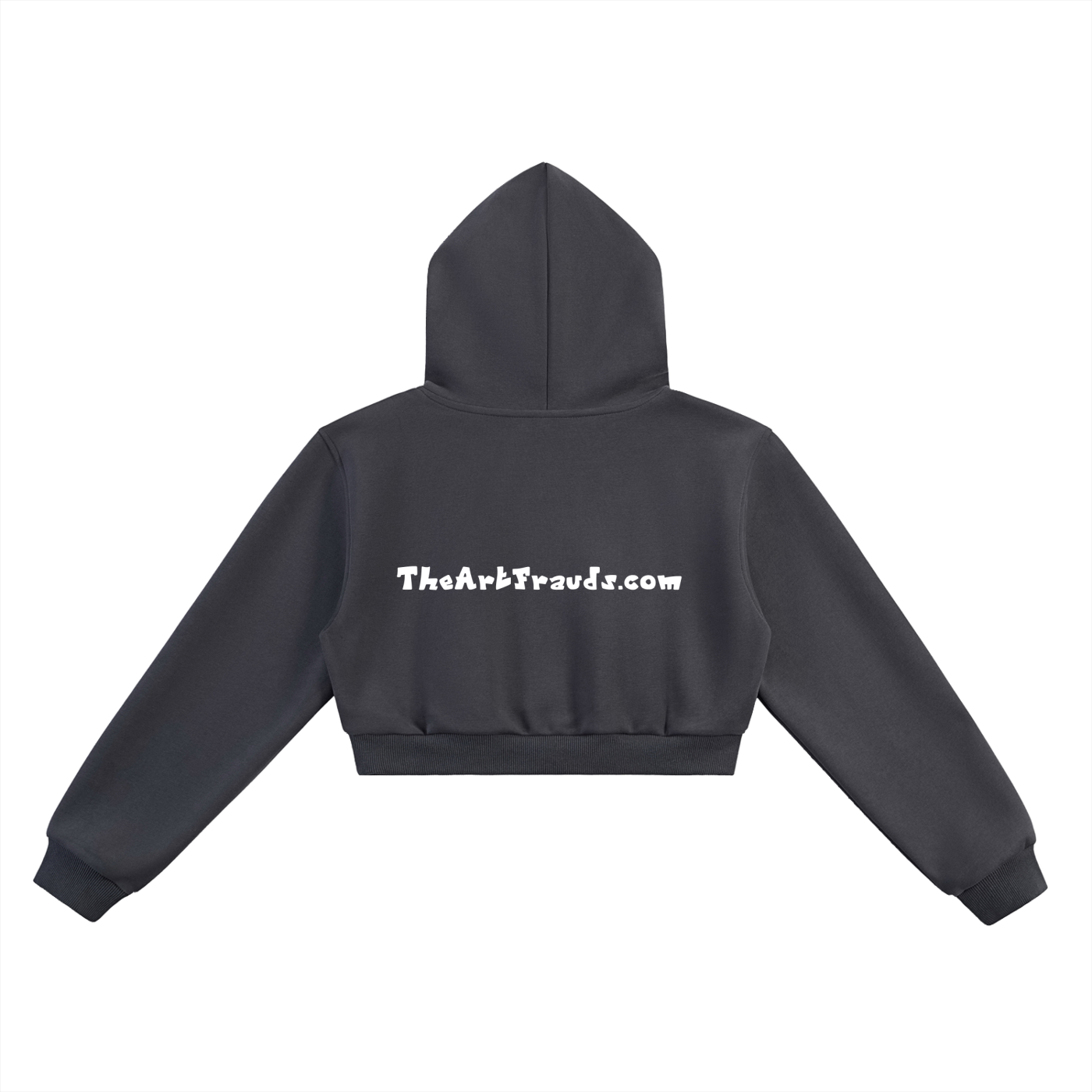 Womens Cheetah Cropped Hoodie - The Art Frauds