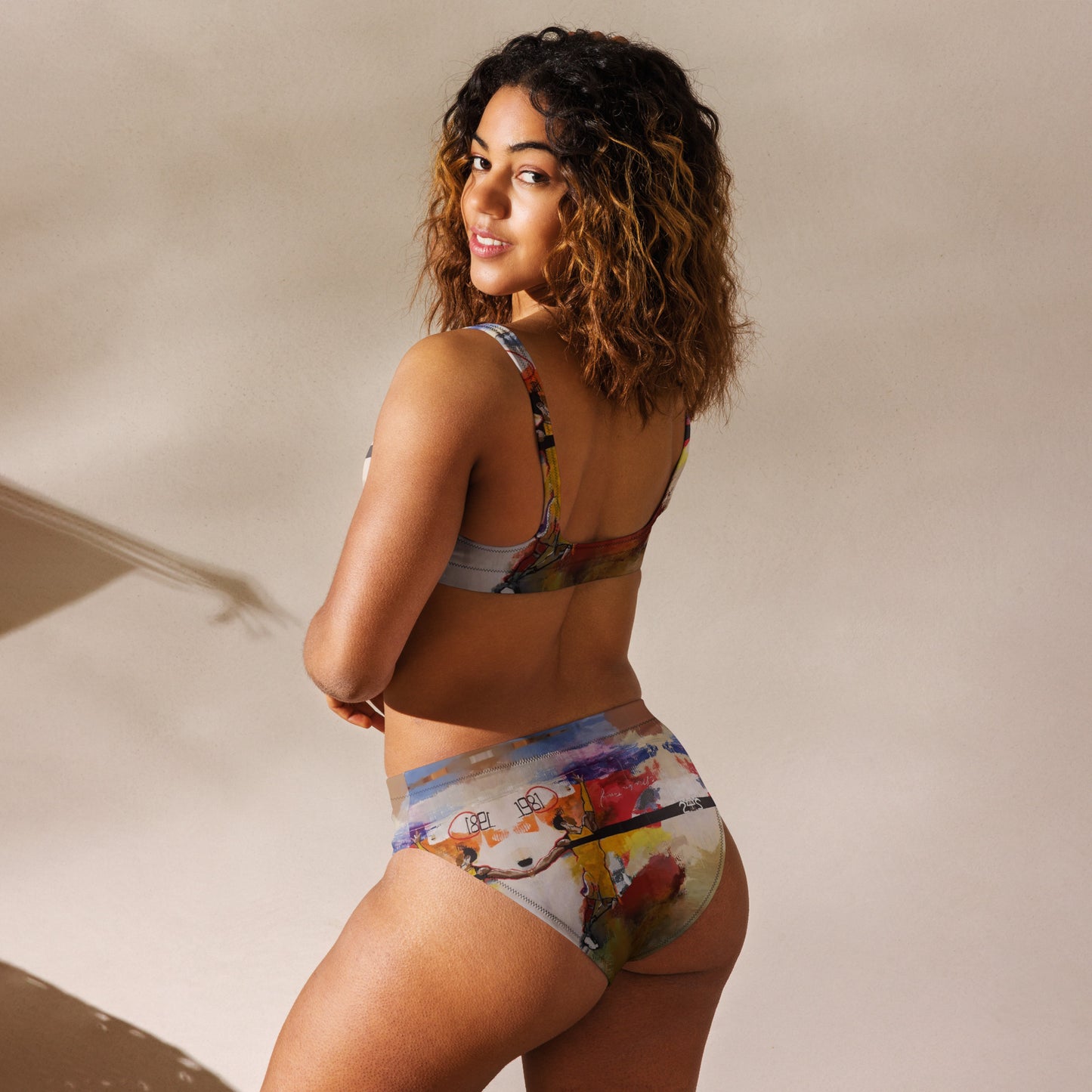 TAF X Mamba high-waisted bikini