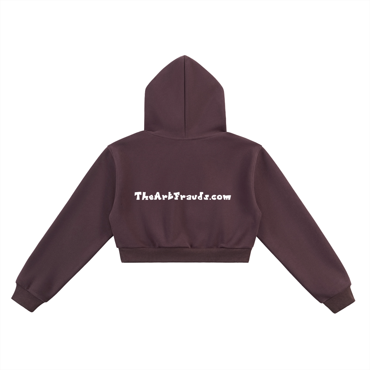 Womens Cheetah Cropped Hoodie - The Art Frauds