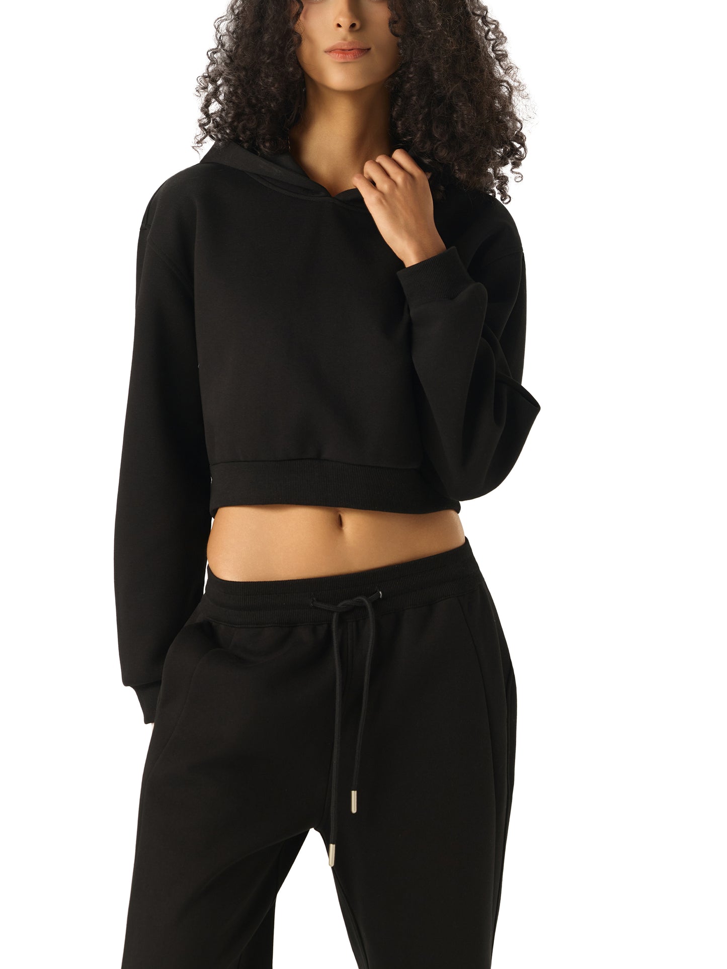 Womens Cheetah Cropped Hoodie - The Art Frauds
