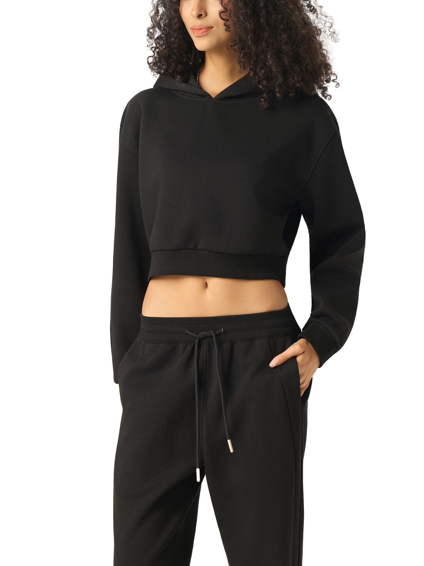 Womens Cheetah Cropped Hoodie - The Art Frauds