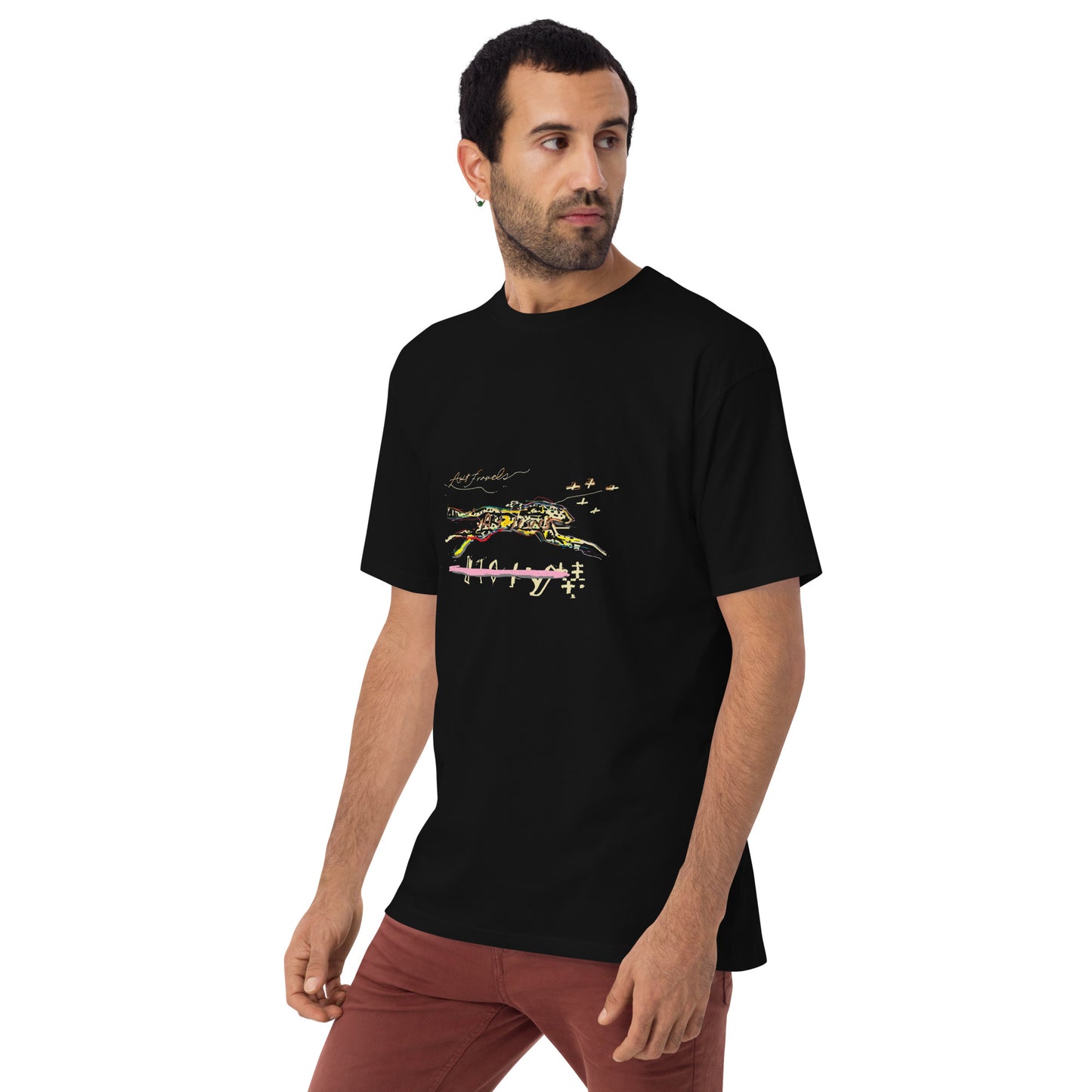 The Art Frauds Cheetah Premium T-Shirt