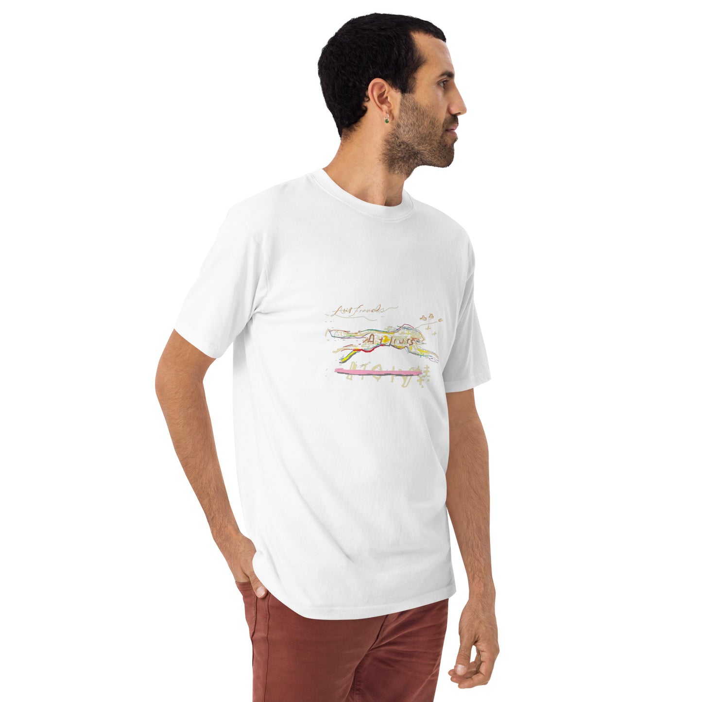 The Art Frauds Cheetah Premium T-Shirt