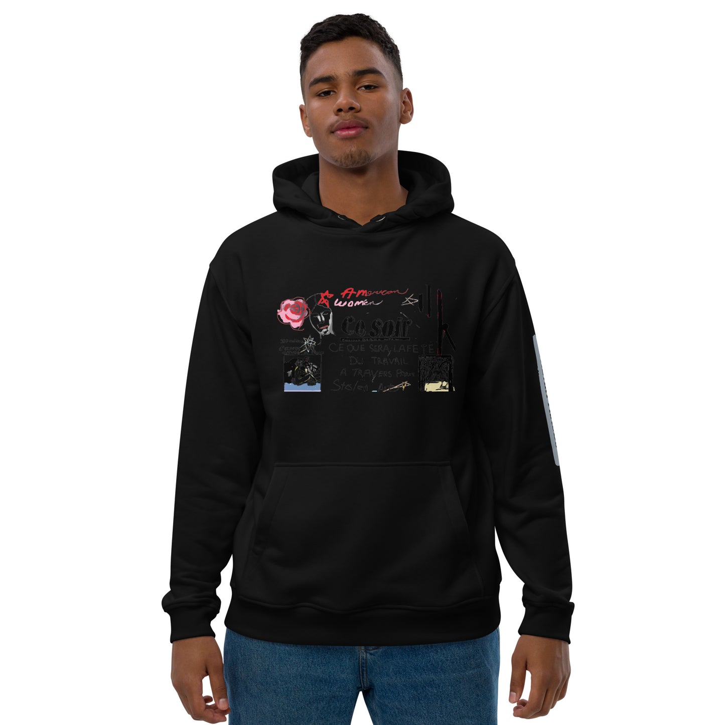 The Evening Design Premium eco hoodie