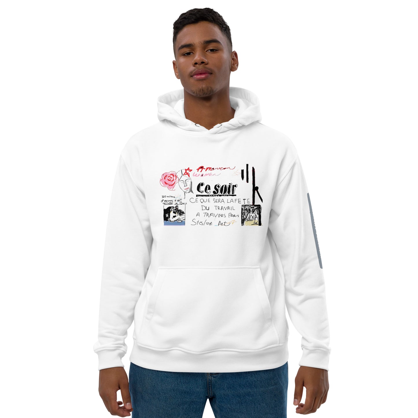 The Evening Design Premium eco hoodie