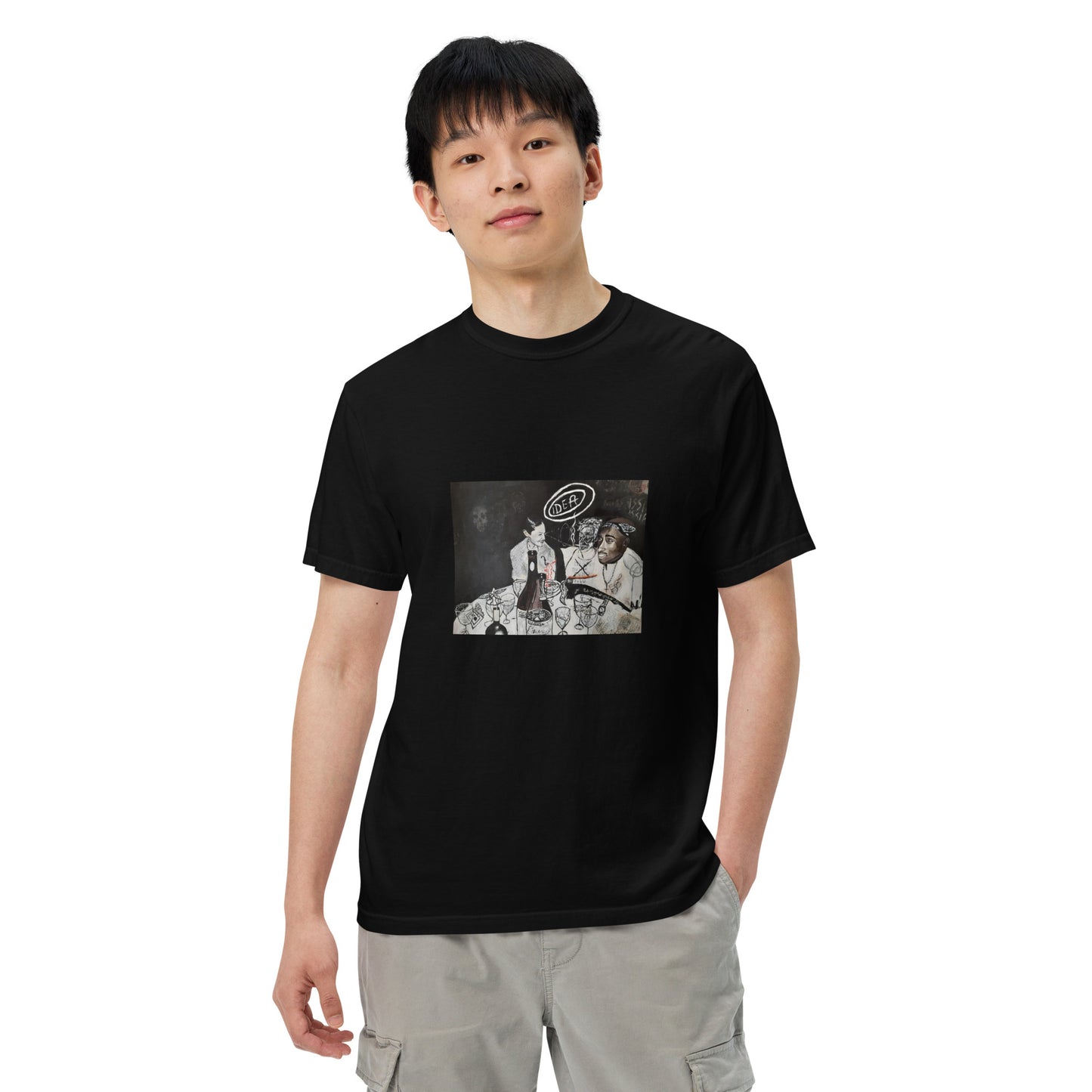PAC Unisex garment-dyed heavyweight t-shirt