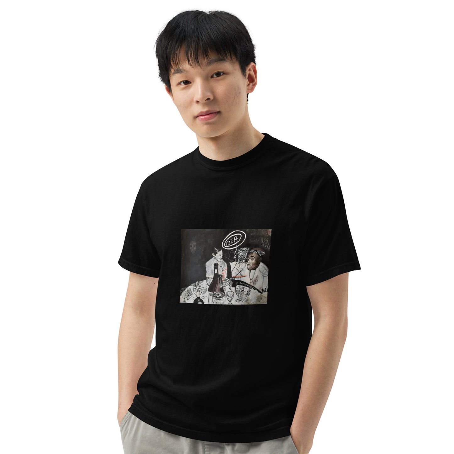 PAC Unisex garment-dyed heavyweight t-shirt