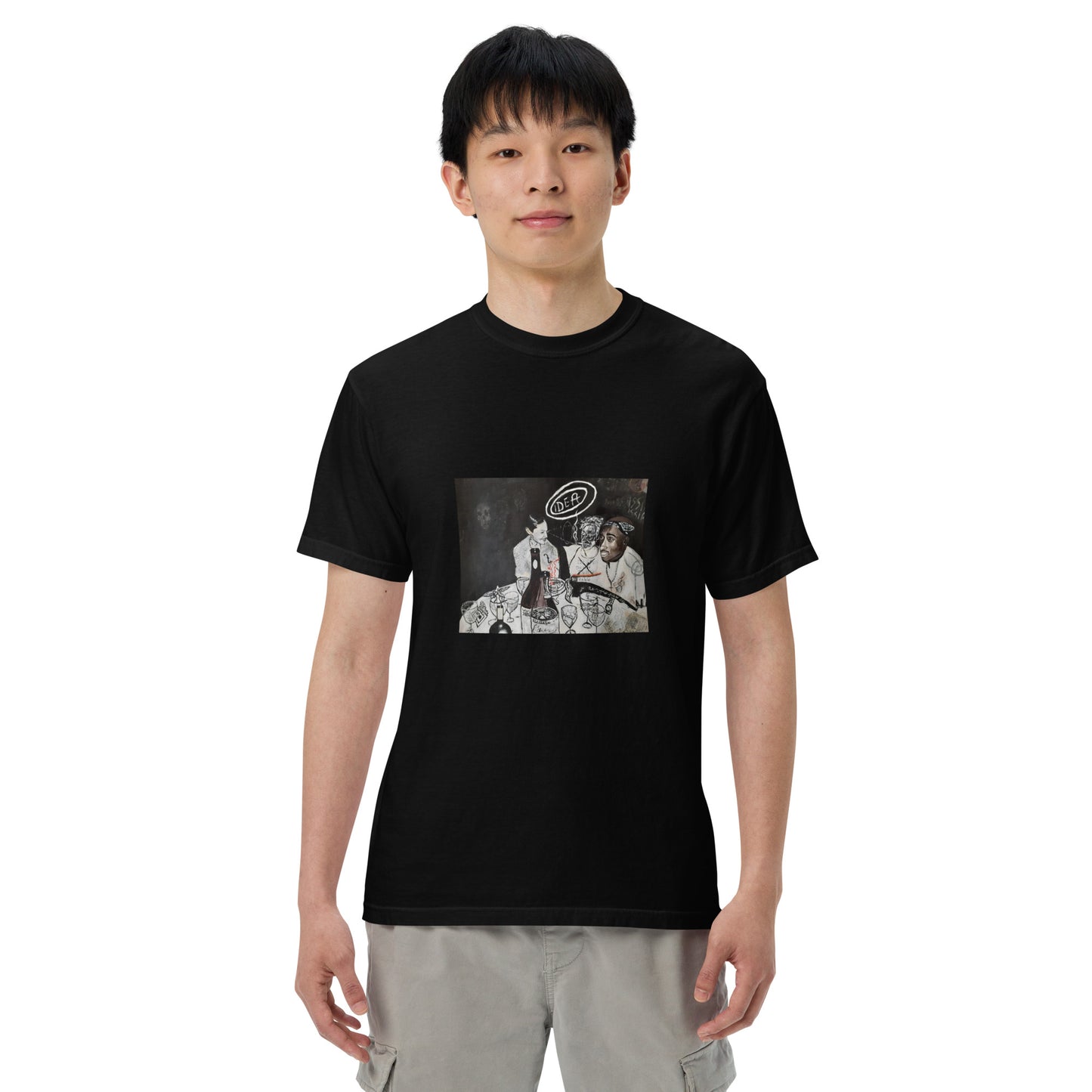 PAC Unisex garment-dyed heavyweight t-shirt