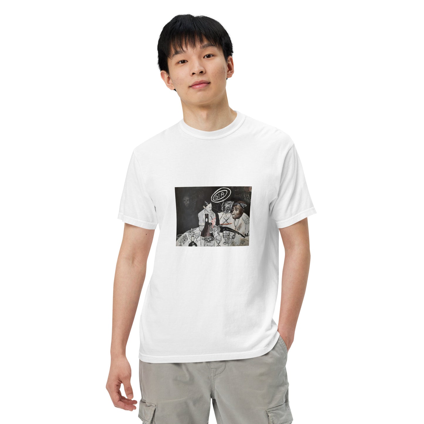 PAC Unisex garment-dyed heavyweight t-shirt
