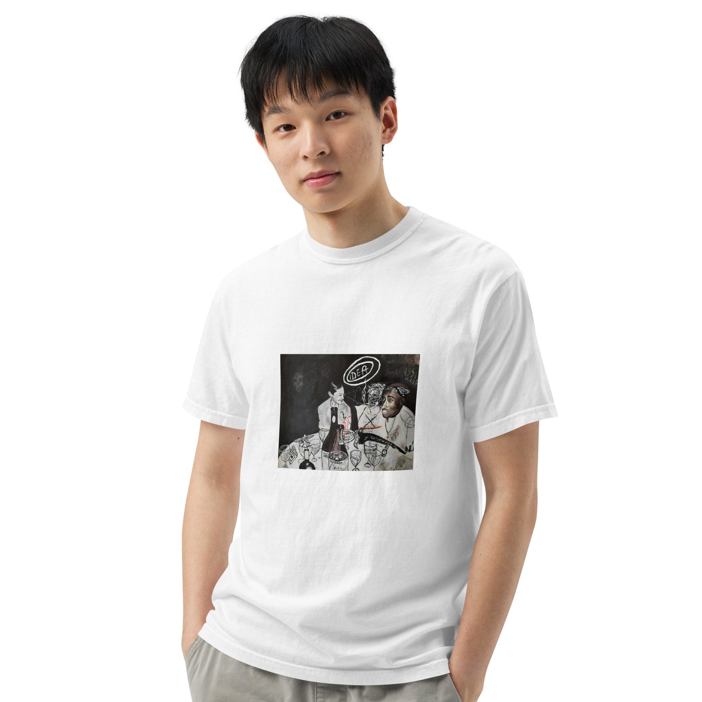PAC Unisex garment-dyed heavyweight t-shirt