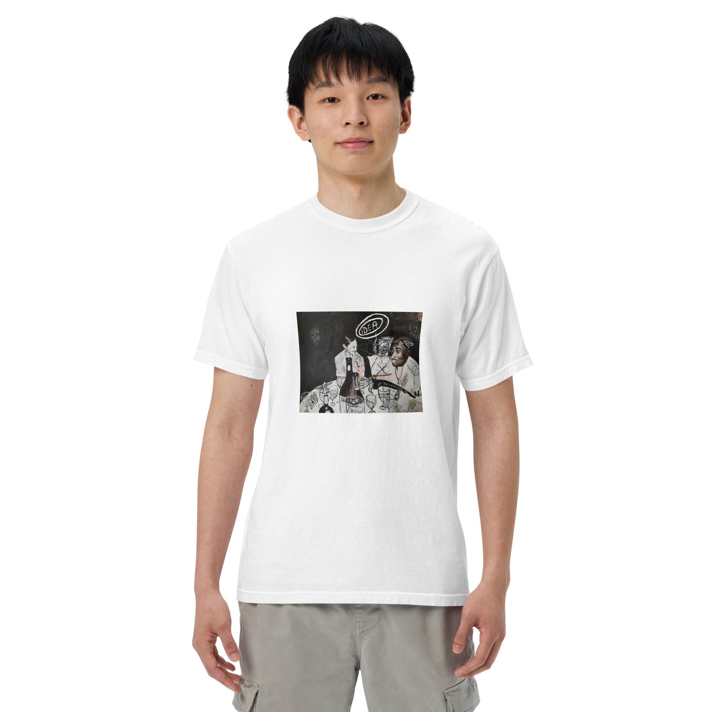 PAC Unisex garment-dyed heavyweight t-shirt