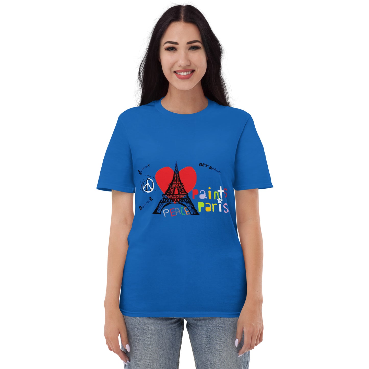 Paint Paris Short-Sleeve T-Shirt