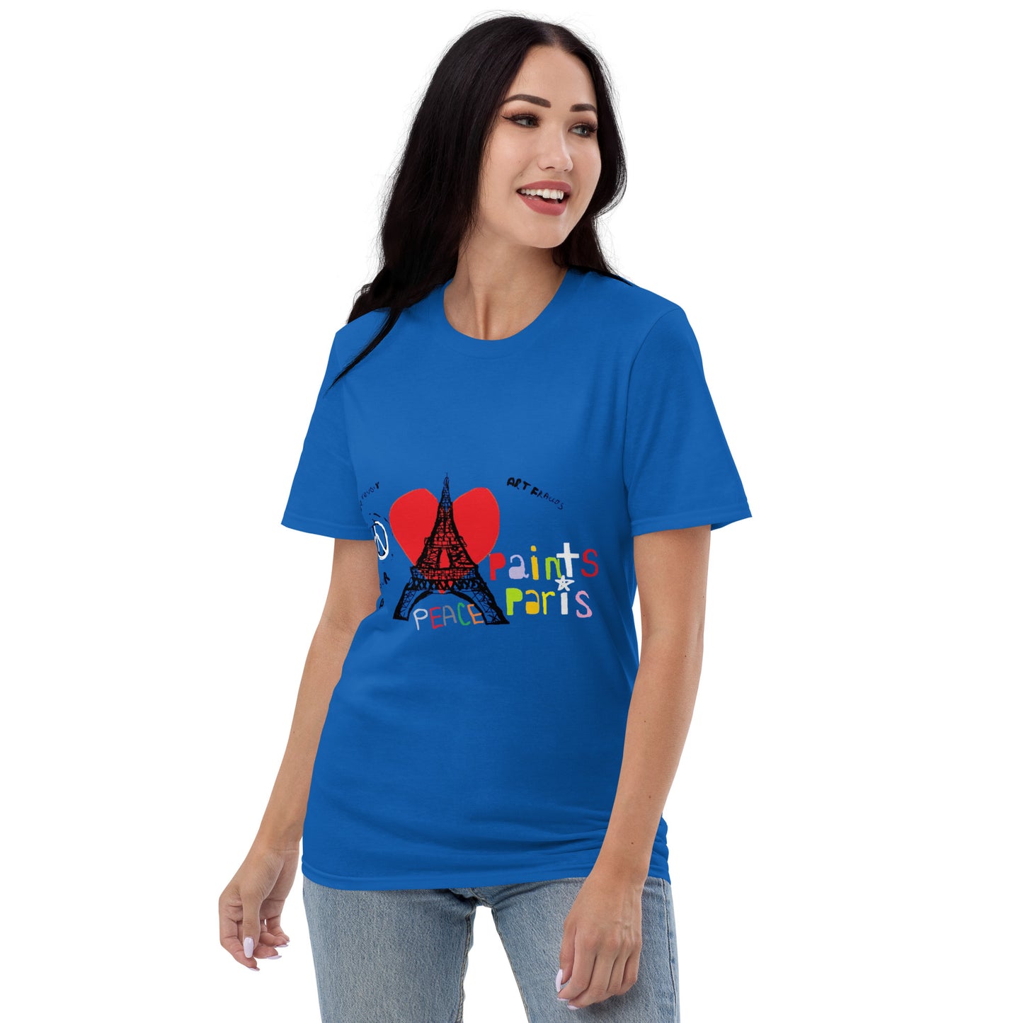 Paint Paris Short-Sleeve T-Shirt