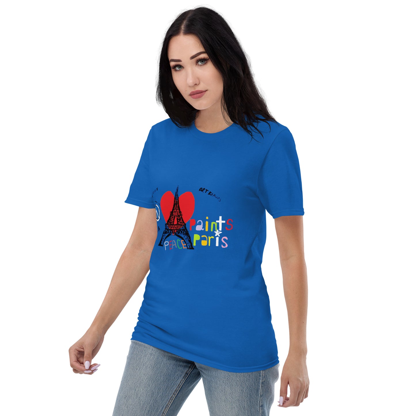 Paint Paris Short-Sleeve T-Shirt