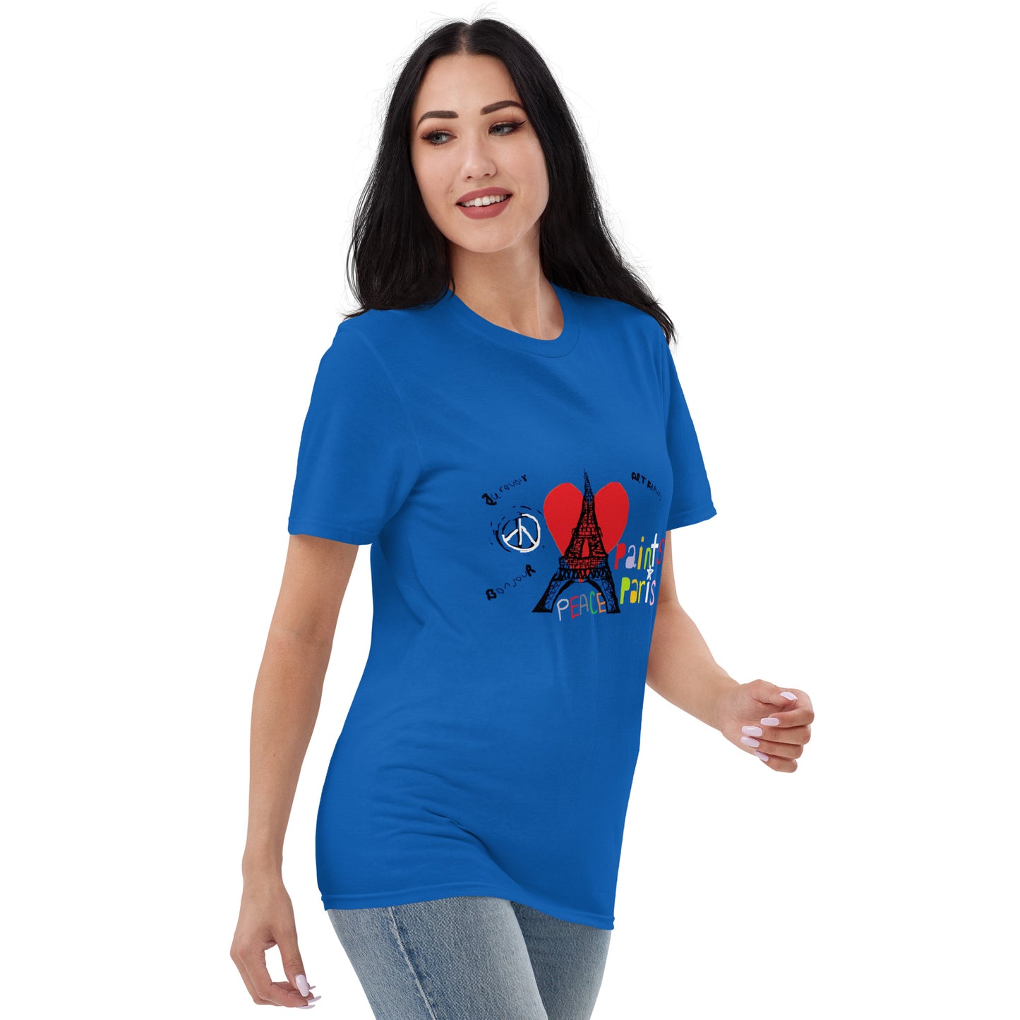 Paint Paris Short-Sleeve T-Shirt