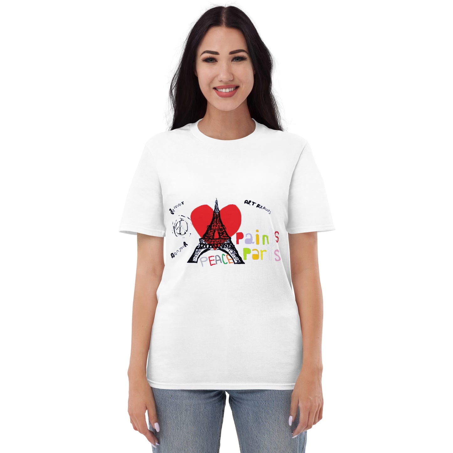 Paint Paris Short-Sleeve T-Shirt