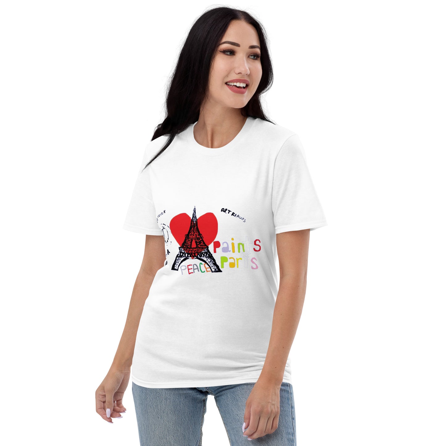 Paint Paris Short-Sleeve T-Shirt