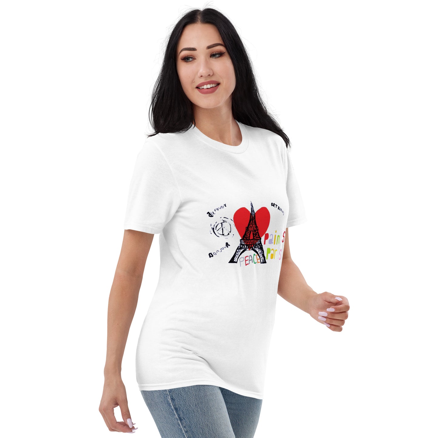 Paint Paris Short-Sleeve T-Shirt