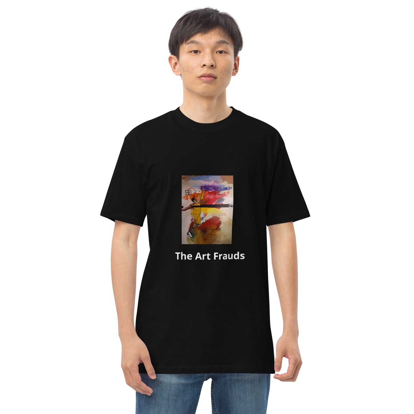 The Art Frauds Fly High heavyweight tee