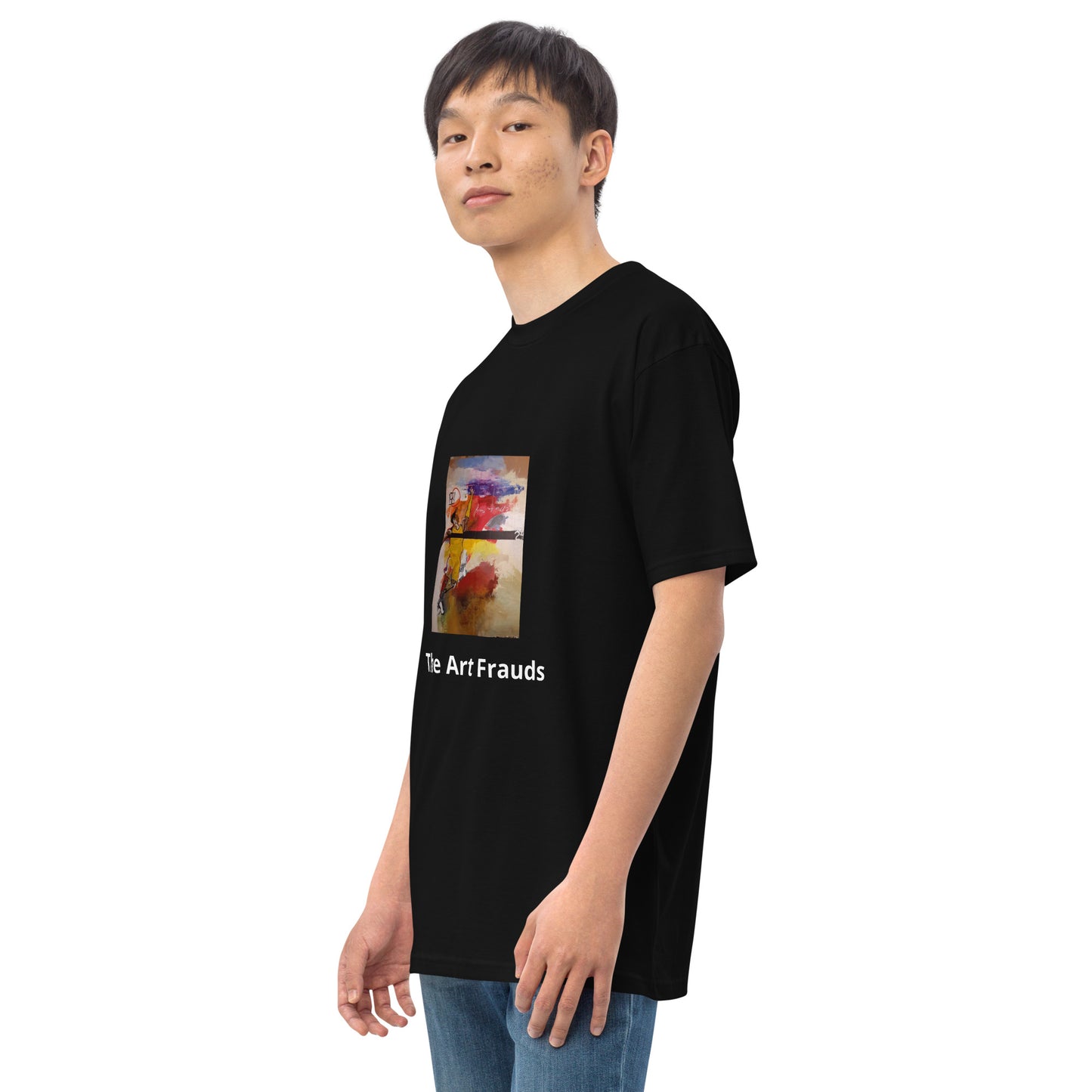 The Art Frauds Fly High heavyweight tee