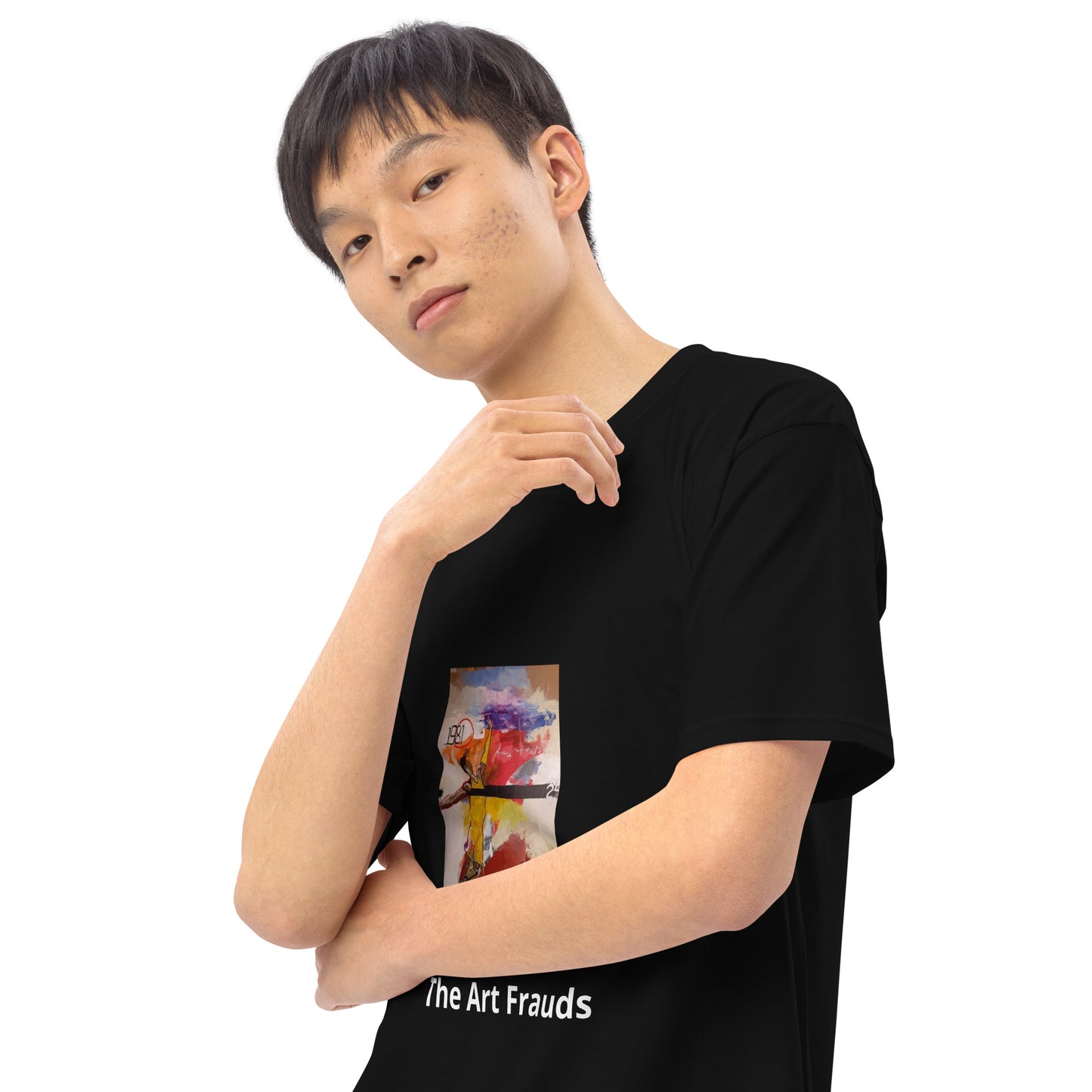 The Art Frauds Fly High heavyweight tee