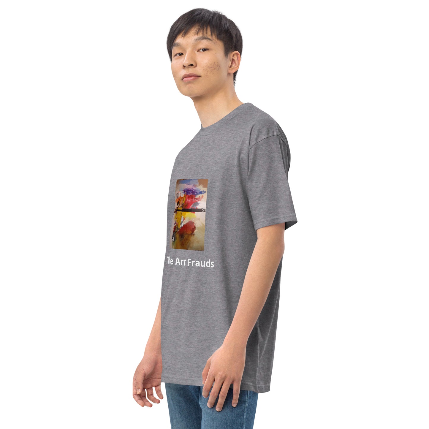 The Art Frauds Fly High heavyweight tee