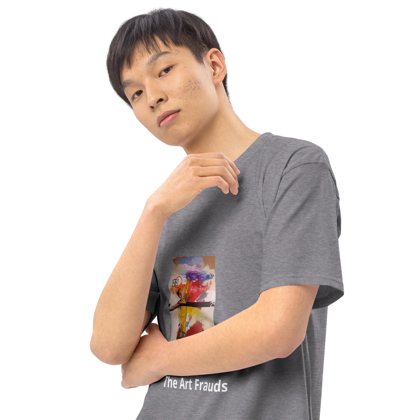 The Art Frauds Fly High heavyweight tee