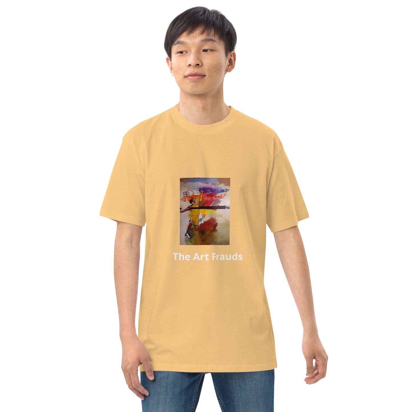 The Art Frauds Fly High heavyweight tee