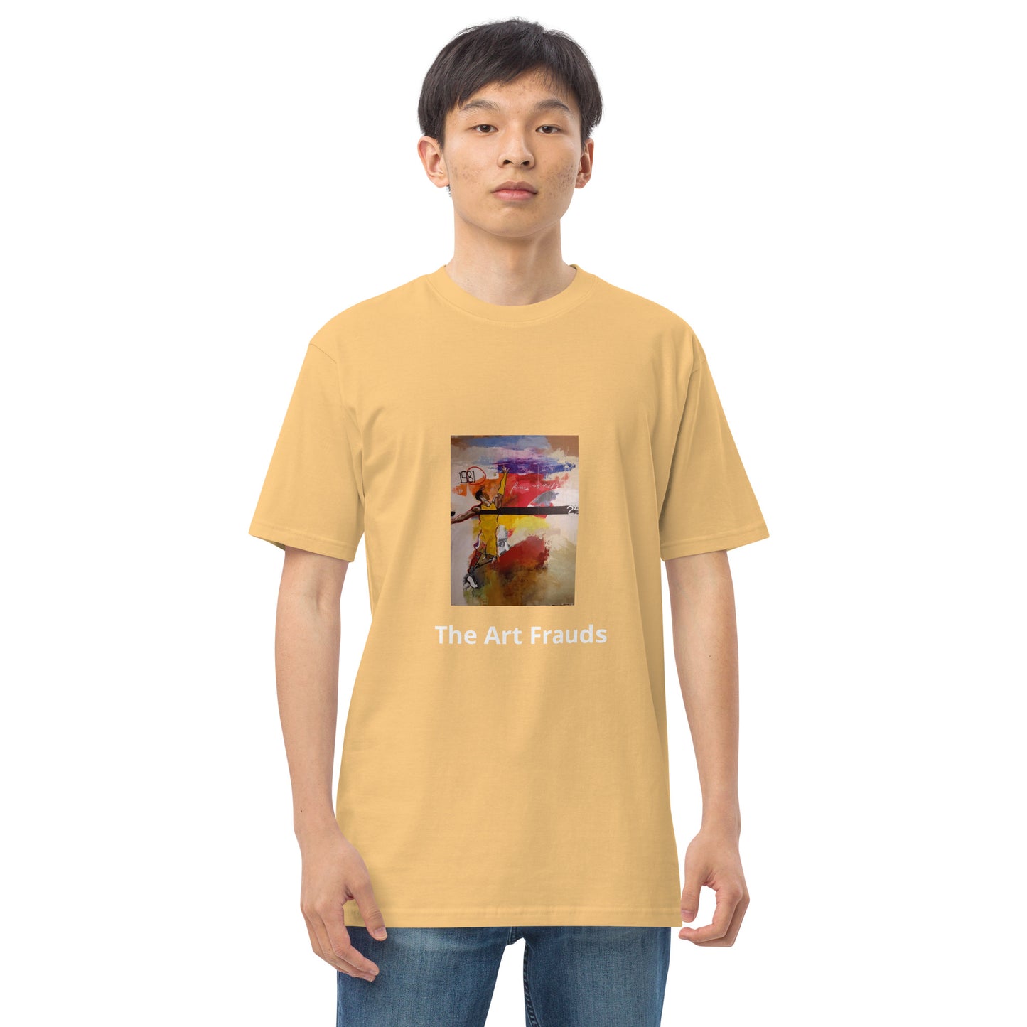 The Art Frauds Fly High heavyweight tee