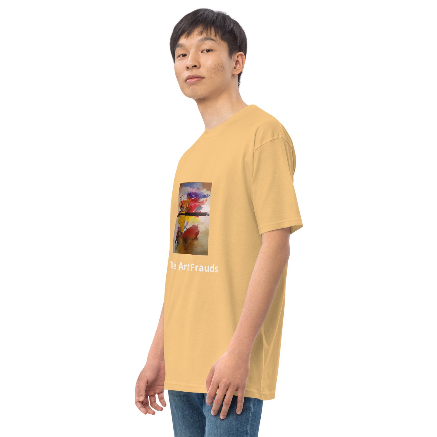 The Art Frauds Fly High heavyweight tee