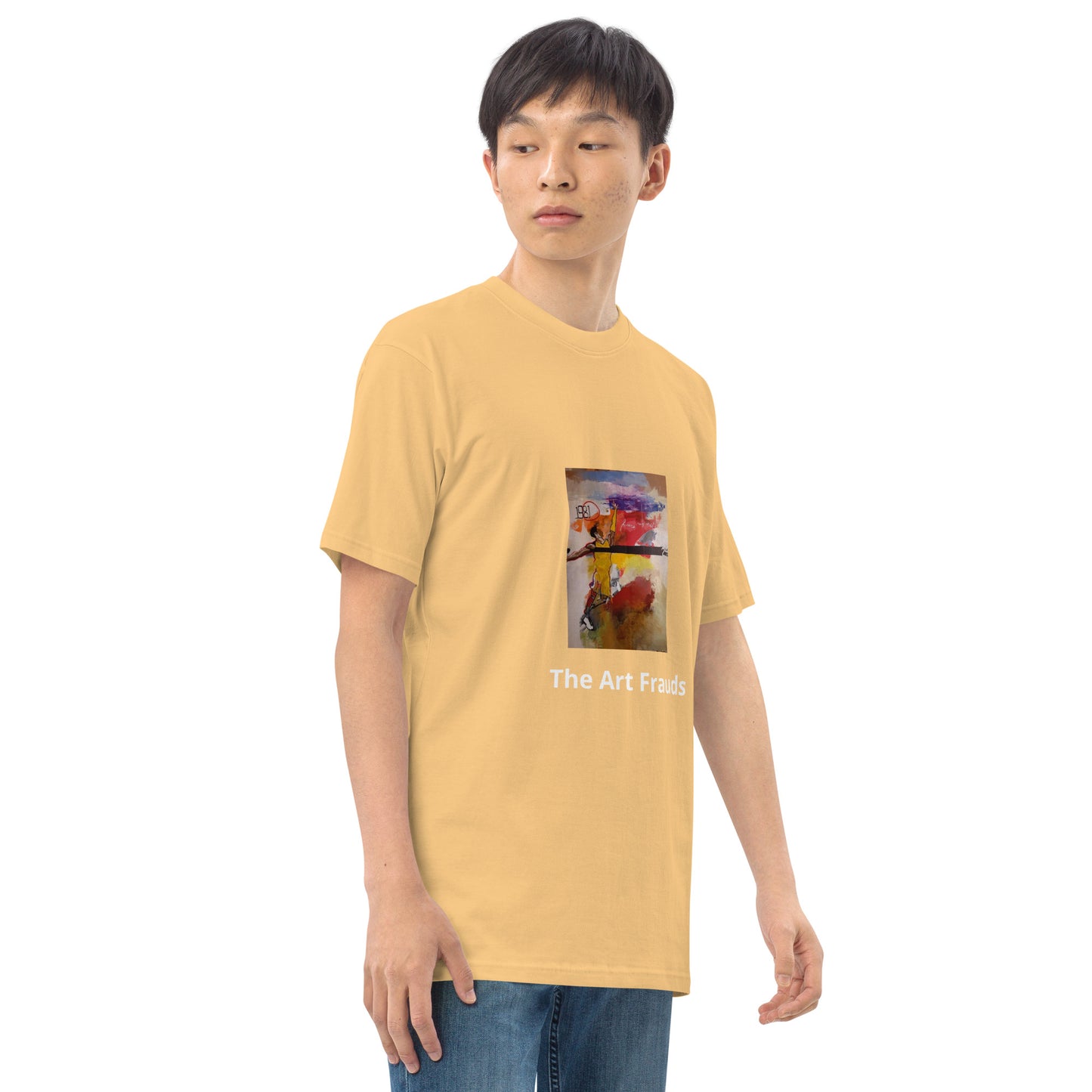 The Art Frauds Fly High heavyweight tee