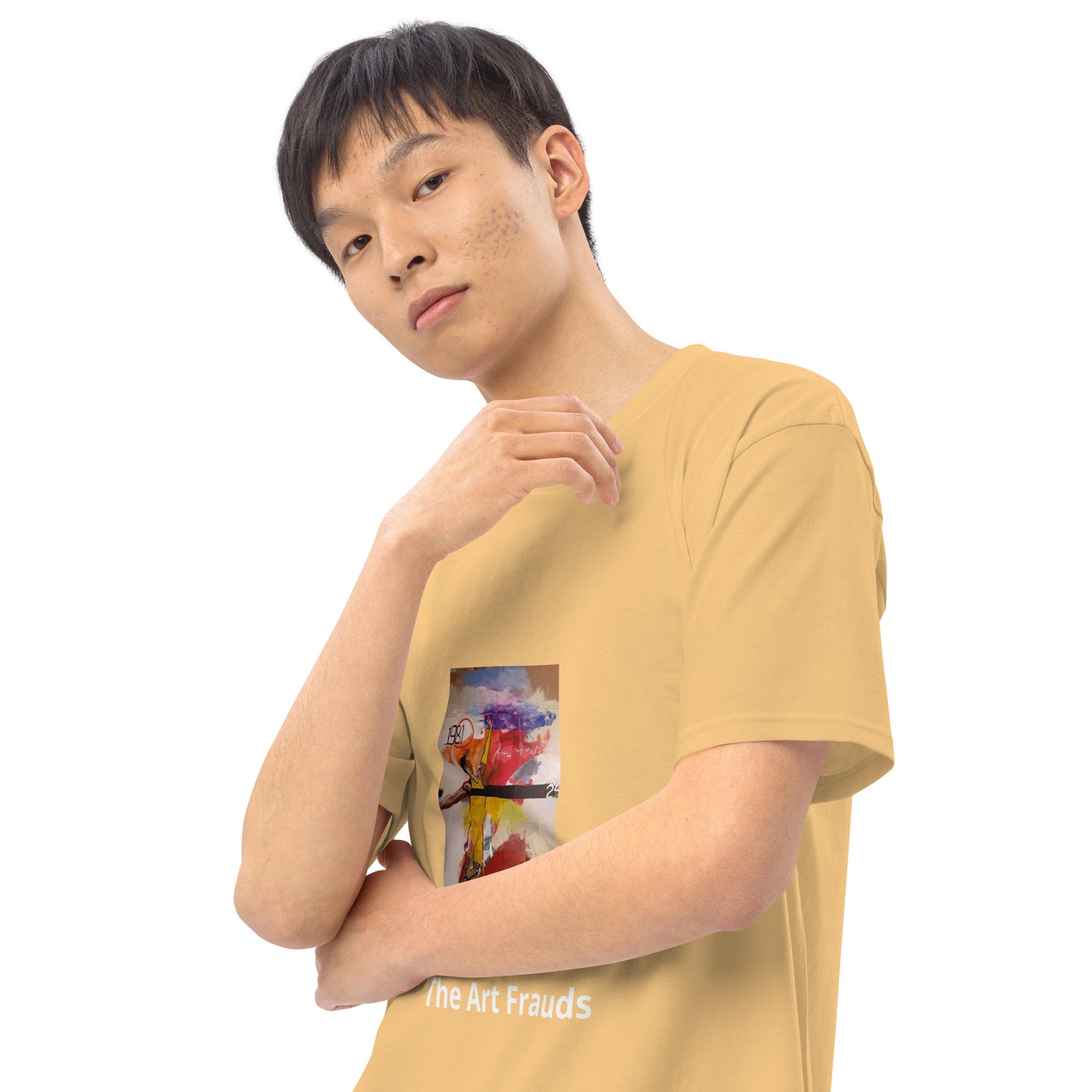 The Art Frauds Fly High heavyweight tee