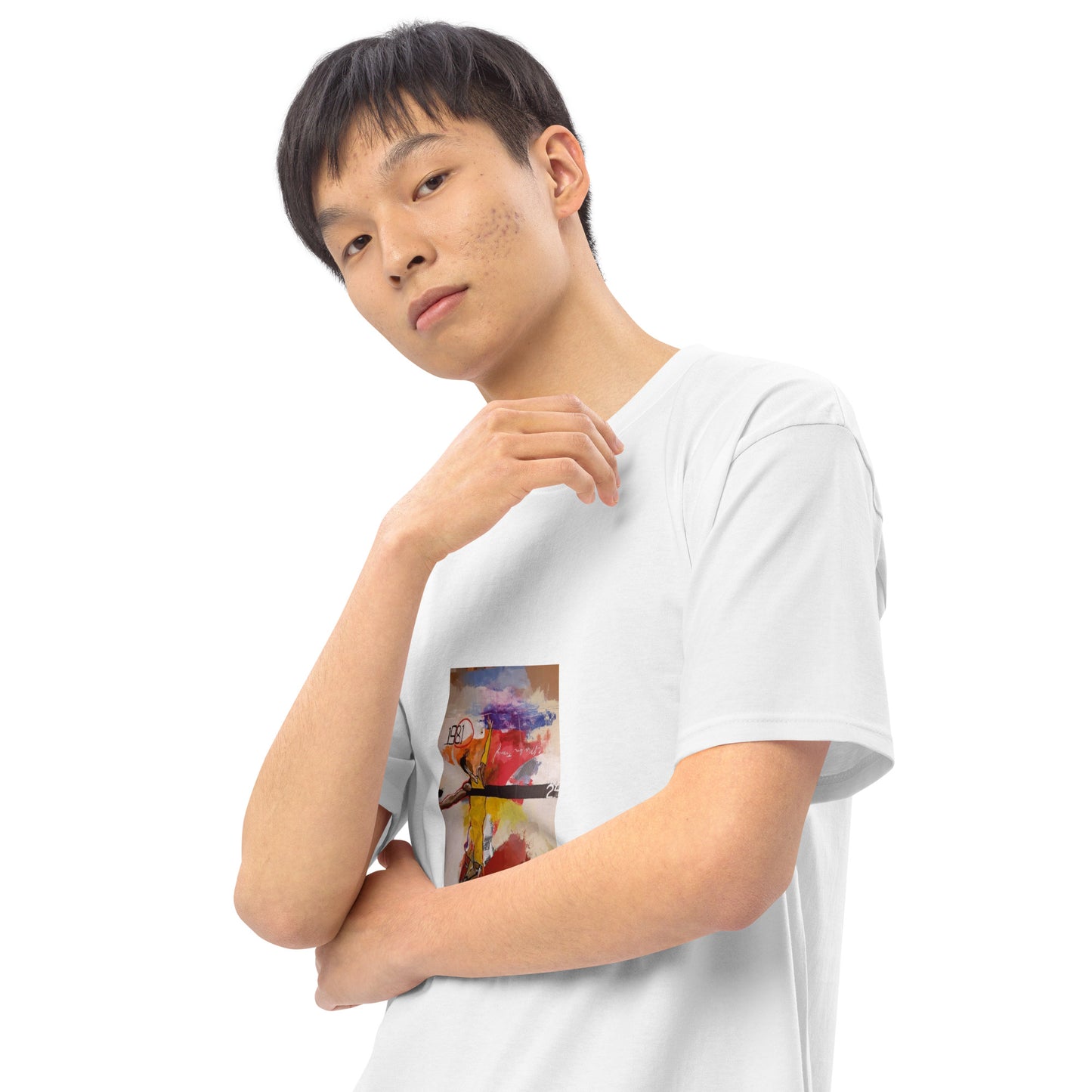 The Art Frauds Fly High heavyweight tee