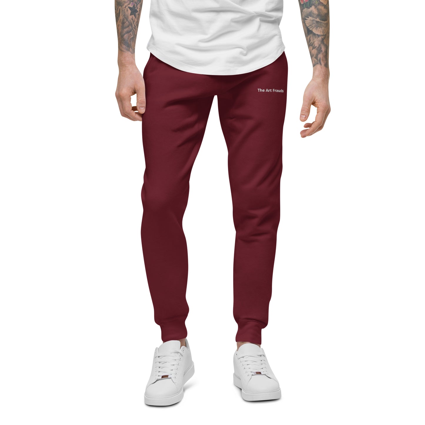TAF Unisex fleece Embroidered sweatpants