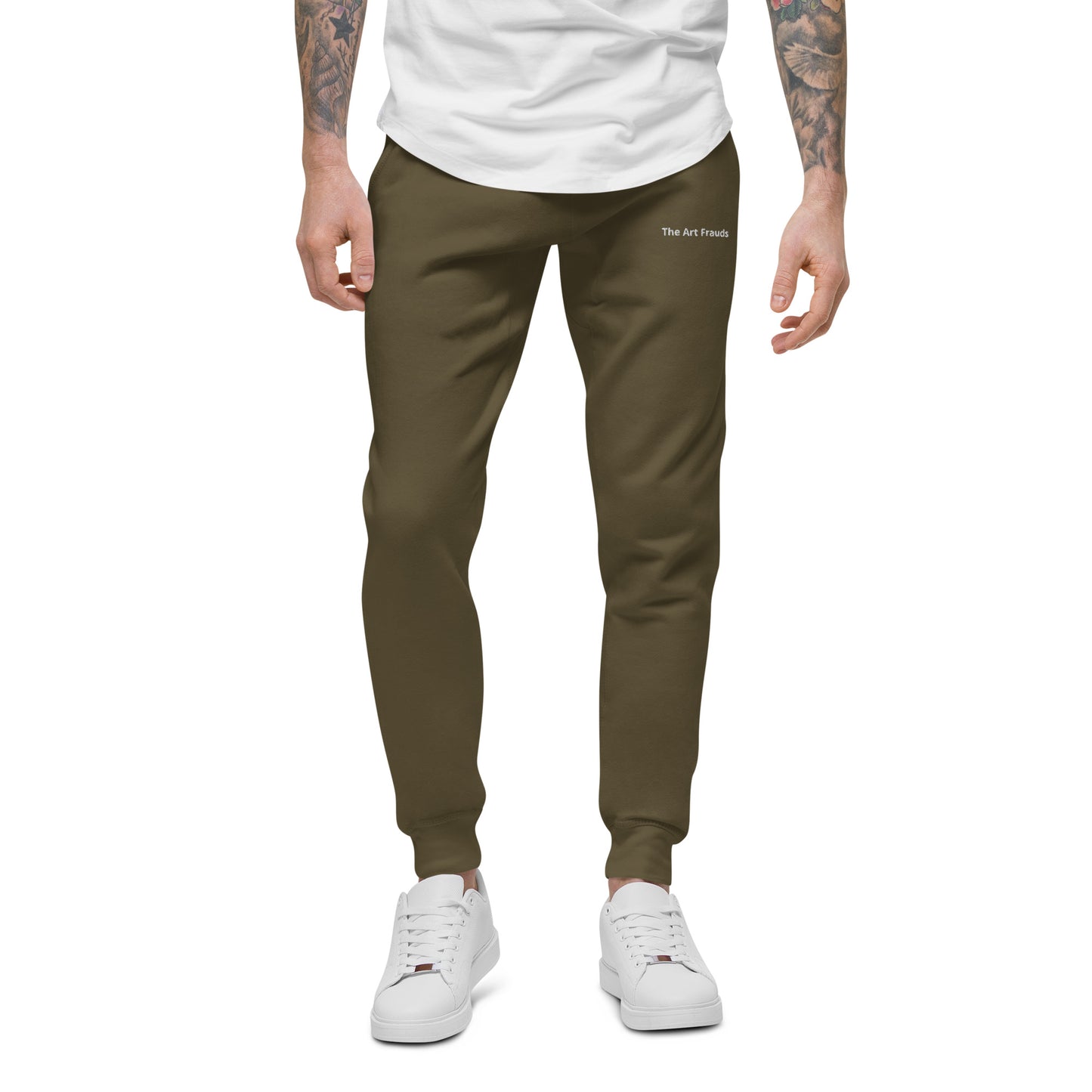 TAF Unisex fleece Embroidered sweatpants