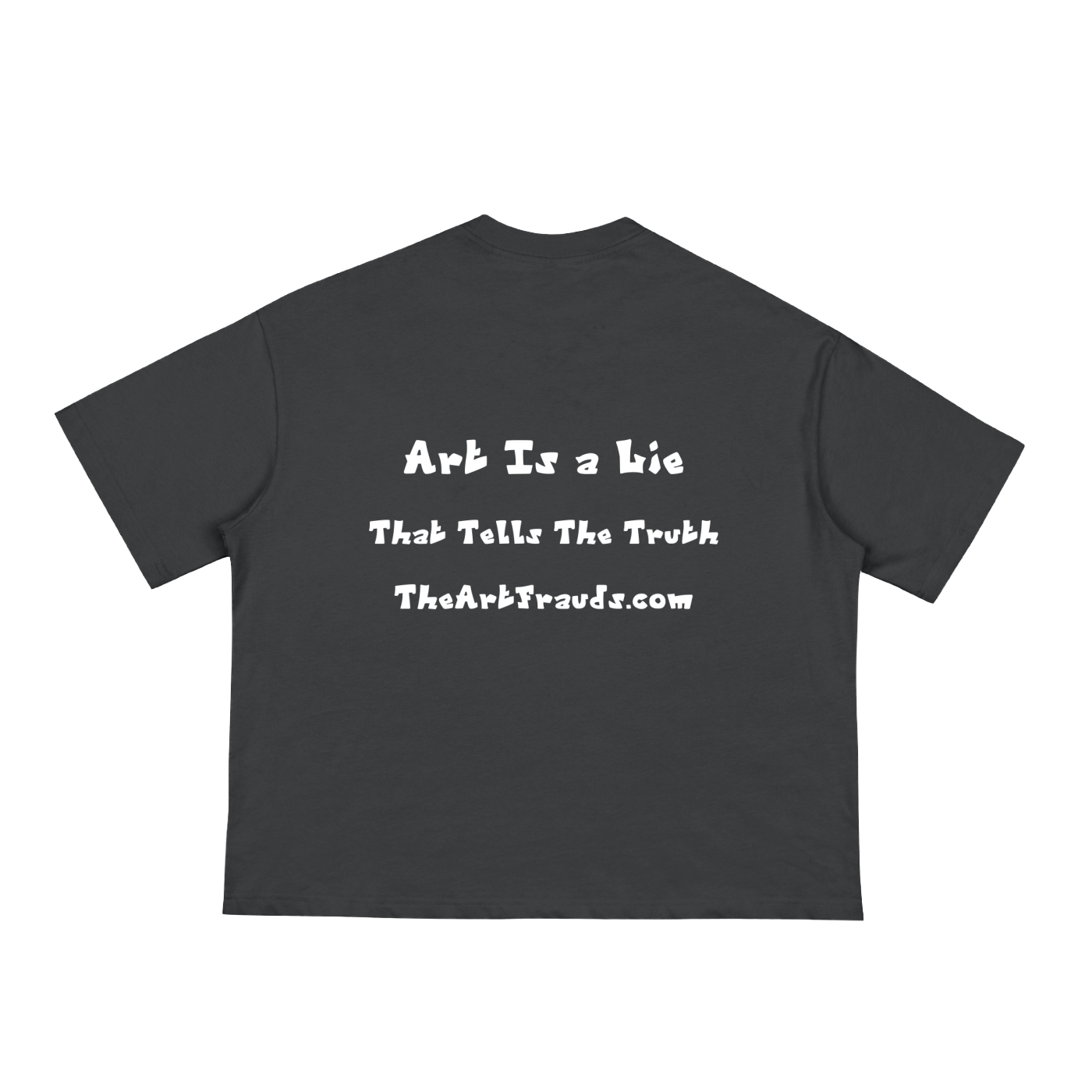 Skull Cropped Tee - The Art Frauds