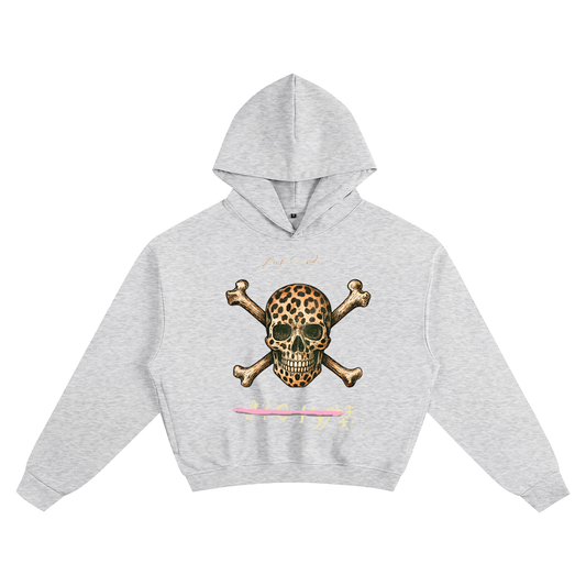 Born Rich Cropped Hoodie - The Art Frauds