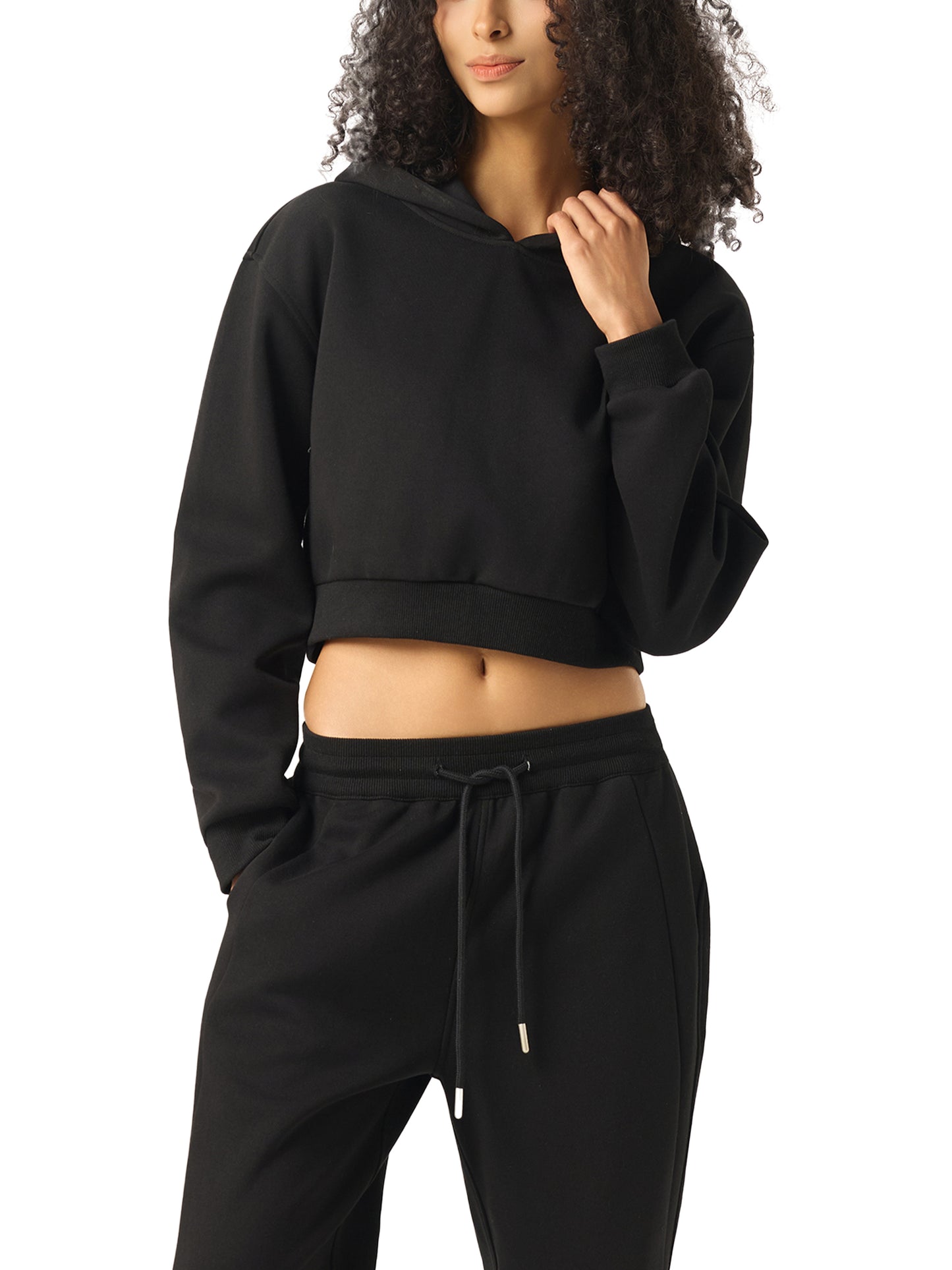 Womens Cheetah Cropped Hoodie - The Art Frauds